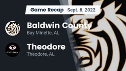 Recap: Baldwin County  vs. Theodore  2022