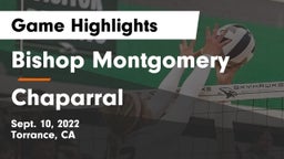 Bishop Montgomery  vs Chaparral  Game Highlights - Sept. 10, 2022