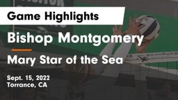 Bishop Montgomery  vs Mary Star of the Sea  Game Highlights - Sept. 15, 2022
