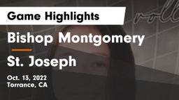Bishop Montgomery  vs St. Joseph  Game Highlights - Oct. 13, 2022