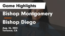 Bishop Montgomery  vs Bishop Diego Game Highlights - Aug. 26, 2023
