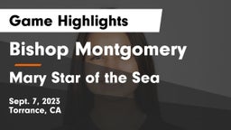 Bishop Montgomery  vs Mary Star of the Sea  Game Highlights - Sept. 7, 2023