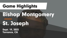 Bishop Montgomery  vs St. Joseph  Game Highlights - Sept. 19, 2023