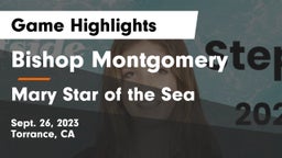 Bishop Montgomery  vs Mary Star of the Sea  Game Highlights - Sept. 26, 2023