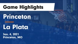 Princeton  vs La Plata  Game Highlights - Jan. 4, 2021