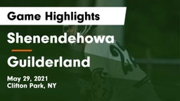Shenendehowa  vs Guilderland  Game Highlights - May 29, 2021