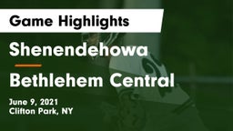 Shenendehowa  vs Bethlehem Central  Game Highlights - June 9, 2021