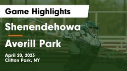 Shenendehowa  vs Averill Park  Game Highlights - April 20, 2023