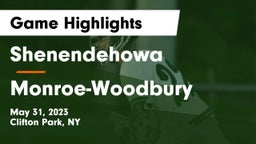Shenendehowa  vs Monroe-Woodbury  Game Highlights - May 31, 2023