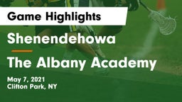 Shenendehowa  vs The Albany Academy Game Highlights - May 7, 2021