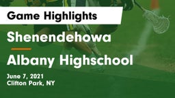 Shenendehowa  vs Albany Highschool Game Highlights - June 7, 2021