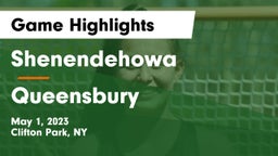 Shenendehowa  vs Queensbury  Game Highlights - May 1, 2023