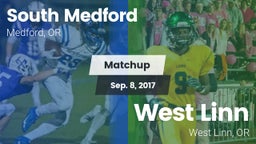 Matchup: South Medford High vs. West Linn  2017