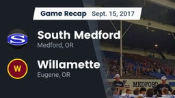 Recap: South Medford  vs. Willamette  2017