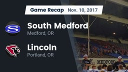 Recap: South Medford  vs. Lincoln  2017