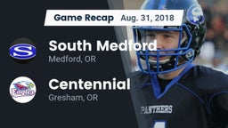 Recap: South Medford  vs. Centennial  2018