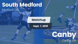 Matchup: South Medford High vs. Canby  2018