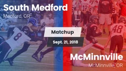 Matchup: South Medford High vs. McMinnville  2018