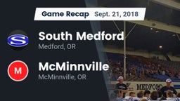 Recap: South Medford  vs. McMinnville  2018
