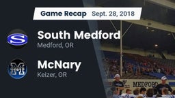 Recap: South Medford  vs. McNary  2018