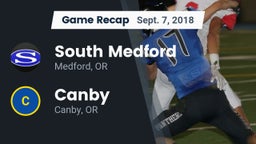 Recap: South Medford  vs. Canby  2018