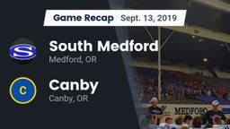 Recap: South Medford  vs. Canby  2019