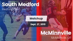 Matchup: South Medford High vs. McMinnville  2019