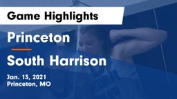 Princeton  vs South Harrison  Game Highlights - Jan. 13, 2021