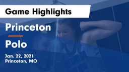 Princeton  vs Polo  Game Highlights - Jan. 22, 2021