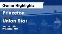 Princeton  vs Union Star  Game Highlights - Jan. 28, 2021
