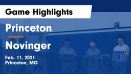 Princeton  vs Novinger Game Highlights - Feb. 11, 2021