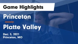 Princeton  vs Platte Valley  Game Highlights - Dec. 3, 2021