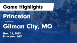Princeton  vs Gilman City, MO Game Highlights - Nov. 21, 2023