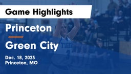 Princeton  vs Green City   Game Highlights - Dec. 18, 2023