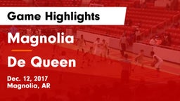 Magnolia  vs De Queen  Game Highlights - Dec. 12, 2017
