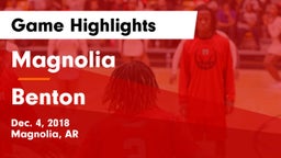 Magnolia  vs Benton  Game Highlights - Dec. 4, 2018