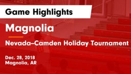 Magnolia  vs Nevada--Camden Holiday Tournament Game Highlights - Dec. 28, 2018