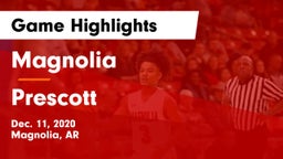 Magnolia  vs Prescott  Game Highlights - Dec. 11, 2020