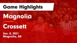 Magnolia  vs Crossett  Game Highlights - Jan. 8, 2021
