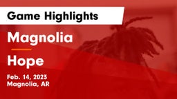 Magnolia  vs Hope  Game Highlights - Feb. 14, 2023