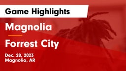 Magnolia  vs Forrest City  Game Highlights - Dec. 28, 2023