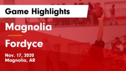 Magnolia  vs Fordyce  Game Highlights - Nov. 17, 2020