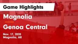 Magnolia  vs Genoa Central  Game Highlights - Nov. 17, 2020