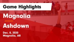 Magnolia  vs Ashdown  Game Highlights - Dec. 8, 2020