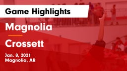 Magnolia  vs Crossett  Game Highlights - Jan. 8, 2021