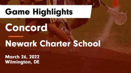 Concord  vs Newark Charter School Game Highlights - March 26, 2022