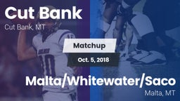 Matchup: Cut Bank  vs. Malta/Whitewater/Saco  2018