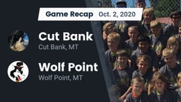 Recap: Cut Bank  vs. Wolf Point  2020