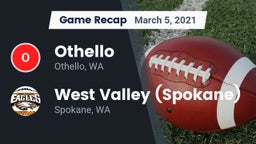 Recap: Othello  vs. West Valley  (Spokane) 2021