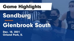 Sandburg  vs Glenbrook South  Game Highlights - Dec. 18, 2021